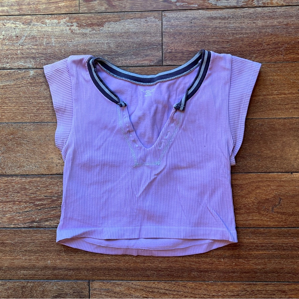 Out From Under Lilac Top